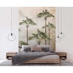 Pálmafa mintás trópusi fotótapéta 368x280cm