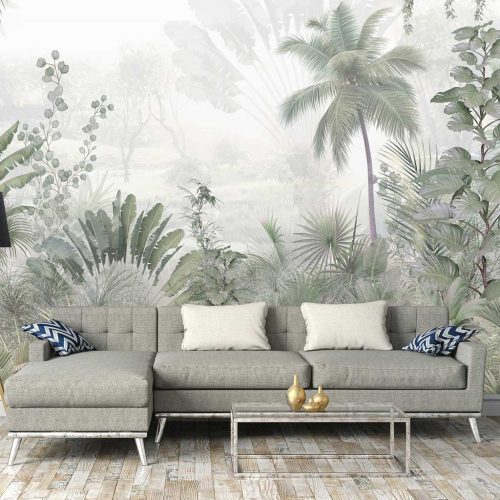 Dzsungel mintás fotótapéta 460x300cm