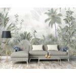 Dzsungel mintás fotótapéta 520x318cm