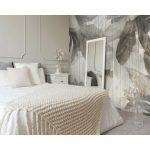 Falpanel hatású levélmintával fotótapéta 368x254cm