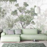 Trópusi erdőrészlet mintás fotótapéta 416x254cm