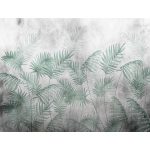 Trópusi zöld levélmintás fotótapéta 520x318cm