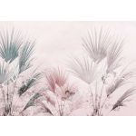 Púder pálmalevél mintás fotótapéta 368x254cm