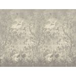 Keleties hangulatú botanikus kert sziluett mintás fotótapéta 520x318cm