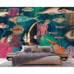 Trópusi halak a tengerben fotótapéta 368x280cm