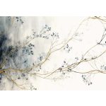 Virágos faág mintás fotótapéta 254x184cm