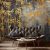 Szürke alapon arany bambusz mintás fotótapéta 368x280cm