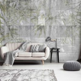 Loft levélmintás fotótapéta 368x254cm