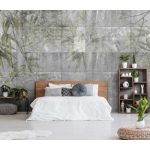 Loft levélmintás fotótapéta 368x254cm