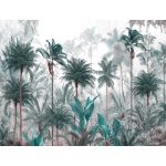 Pálmaerdő mintás fotótapéta 520x318cm