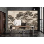 Vintage erdő mintás fotótapéta 416x290cm