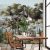 Mediterrán lombkorona mintás fotótapéta 312x219cm