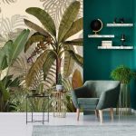 Banánliget mintás fotótapéta 208x146cm