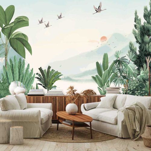 Trópusi tájkép fotótapéta 460x300cm