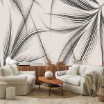 Légies pálmalevél mintás fotótapéta 368x280cm