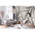 Légies pálmalevél mintás fotótapéta 208x146cm