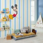 Mickey egér mintás vlies fotótapéta