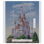 Disney fotótapéta Belle hercegnő kastélya