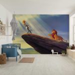 Disney oroszlánkirály mintás fotótapéta