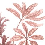 Dzsungel mintás fotótapéta egzotikus virágokkal