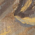 Arany banánlevél mintás fotótapéta