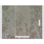 Pasztell levél sziluett mintás vlies fotótapéta