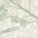 Pasztell levél sziluett mintás vlies fotótapéta