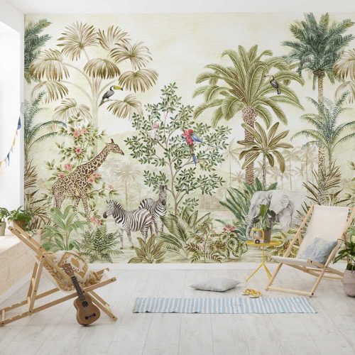 Szafari mintás fotótapéta