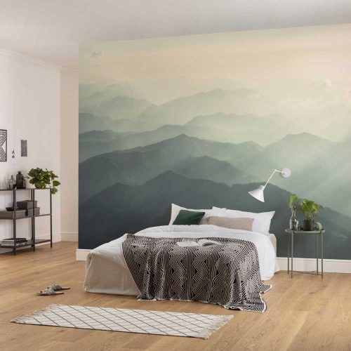 Misztikus hegyvonulat mintás fotótapéta