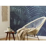 Smaragdzöld pálmalevél mintás fotótapéta