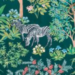 Színes dzsungel és állatmintás vlies fotótapéta