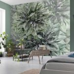 Emerald Flowers fotótapéta