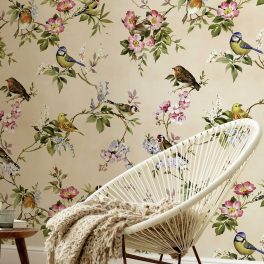 Romantikus madármintás fotótapéta