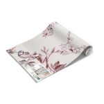 Pasztell lila és rózsaszín kismadár mintás fotótapéta