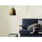 Bézs levélmintás vlies fotótapéta