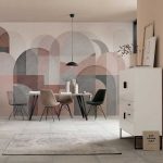 Bauhaus árkádsor mintás fotótapéta