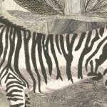 Egzotikus állatok a dzsungelben mintás fotótapéta