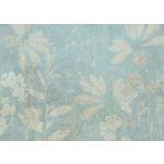 Pasztell mentazöld levélnyomat mintás fotótapéta 