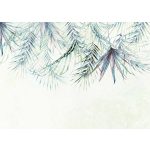 Pasztell pálmalevél mintás fotótapéta