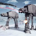 Star Wars Battle of Hoth fotótapéta
