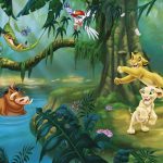 Simba és barátai fotótapéta